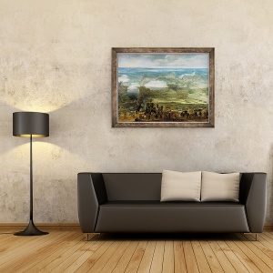Tablou inramat - Peeter Snayers - Isabel Clara Eugenia pe site-ul Breda, 70 x 90 cm - Img 2