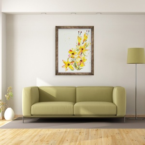 Tablou inramat - Penny Warden - Floare VII, 70 x 90 cm - Img 2
