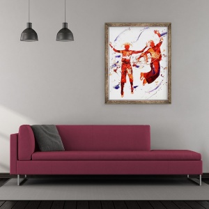 Tablou inramat - Penny Warden - Hip Hop, 2013, 50 x 60 cm - Img 2