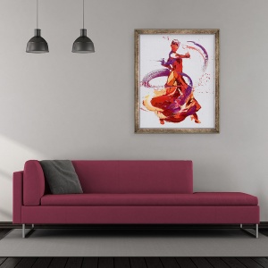 Tablou inramat - Penny Warden - Jaunt, 2008, 50 x 60 cm - Img 2