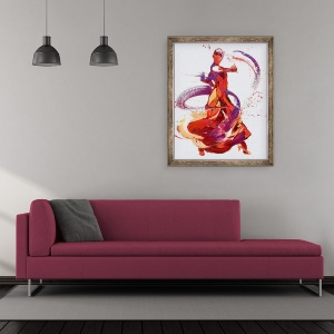 Tablou inramat - Penny Warden - Jaunt, 2009, 50 x 60 cm - Img 2