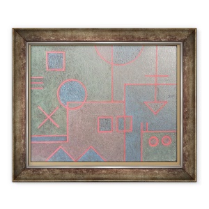 Tablou inramat - Peter McClure - Coperta de carte II, 20-20, 50 x 60 cm