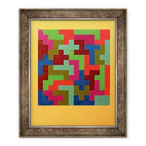 Tablou inramat - Peter McClure - Puzzle II, 70 x 85 cm