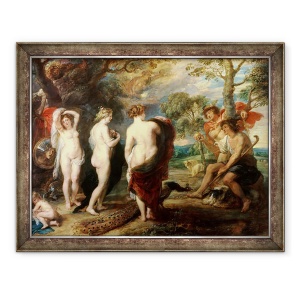 Tablou inramat - Peter Paul Rubens - Judecata de la Paris I, 70 x 90 cm