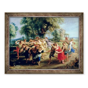 Tablou inramat - Peter Paul Rubens - Un dans taran, 70 x 90 cm