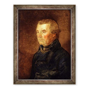 Tablou inramat - Philipp Otto Runge - Daniel Nicolaus Runge, Tatal Artistului, 60 x 80 cm