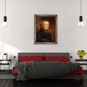 Tablou inramat - Philipp Otto Runge - Daniel Nicolaus Runge, Tatal Artistului, 70 x 90 cm - Img 3