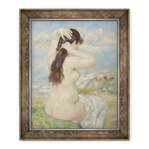 Tablou inramat - Pierre Auguste Renoir - Aranjarea parului II, 70 x 85 cm
