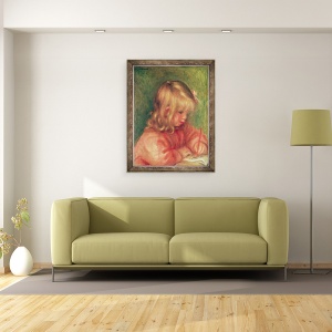 Tablou inramat - Pierre Auguste Renoir - Desen pentru copii, 60 x 80 cm - Img 2