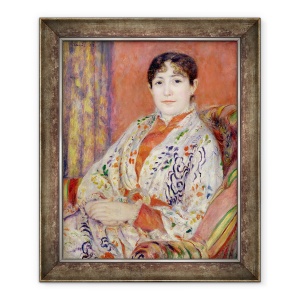 Tablou inramat - Pierre Auguste Renoir - Doamna Heriot, 70 x 85 cm