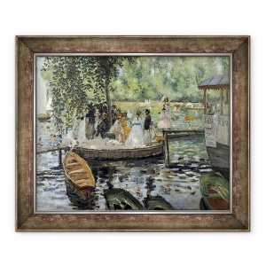 Tablou inramat - Pierre Auguste Renoir - La Grenouillere, 50 x 60 cm