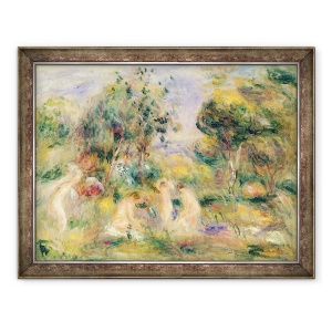 Tablou inramat - Pierre Auguste Renoir - La scaldat I, 60 x 80 cm