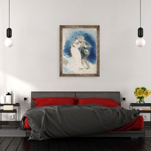 Tablou inramat - Pierre Auguste Renoir - M. Jules Le Coeur si dra. Clemence Trehot, 60 x 80 cm - Img 2