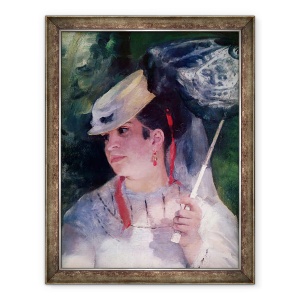 Tablou inramat - Pierre Auguste Renoir - Portretul lui Lise, 60 x 80 cm