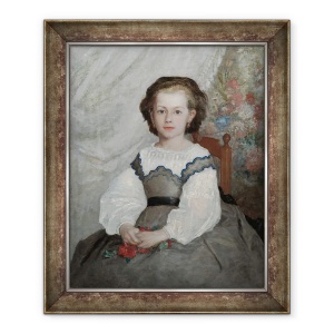 Tablou inramat - Pierre Auguste Renoir - Romaine Lacaux, 70 x 85 cm