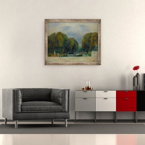 Tablou inramat - Pierre Auguste Renoir - Versailles, 50 x 60 cm - Img 2