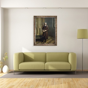 Tablou inramat - Pierre Maximilien Delafontaine - Alexandre Lenoir 1761-1839, 60 x 80 cm - Img 2
