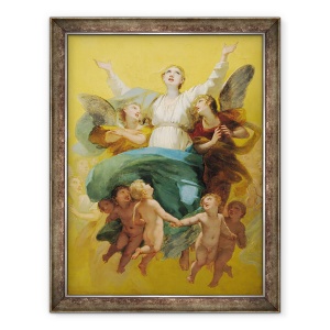 Tablou inramat - Pierre-Paul Prud'hon - Adormirea Maicii Domnului, 60 x 80 cm