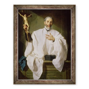 Tablou inramat - Pierre Subleyras - Sfantul Ioan de Avila, 60 x 80 cm