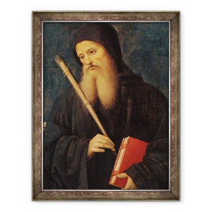 Tablou inramat - Pietro Perugino - St. Benedict, 60 x 80 cm