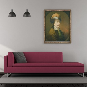 Tablou inramat - Richard Hurleston - Joseph Wright din Derby, 50 x 60 cm - Img 2