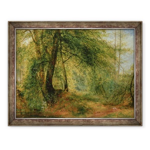 Tablou inramat - Richard Redgrave - Oglinda Woodland, 70 x 90 cm