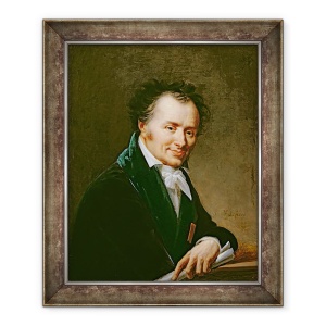 Tablou inramat - Robert Lefevre - Portretul lui Dominique Vivant 1747-1825 Baron Denon, 70 x 85 cm