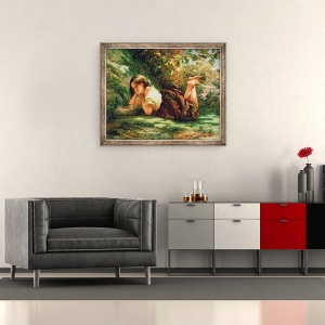 Tablou inramat - Robert RSA Gavin - Cuibul, 50 x 60 cm - Img 2