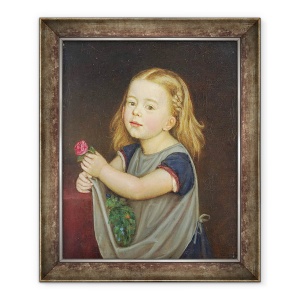 Tablou inramat - Rudolph Friedrich Wasmann - Antonia Franziska Romana Wasmann 1866-1944 1871, 50 x 60 cm