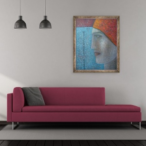 Tablou inramat - Ruth Addinall - Luand Ponjarea, 50 x 60 cm - Img 2