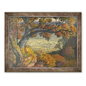 Tablou inramat - Samuel Palmer - Weald din Kent, 70 x 90 cm
