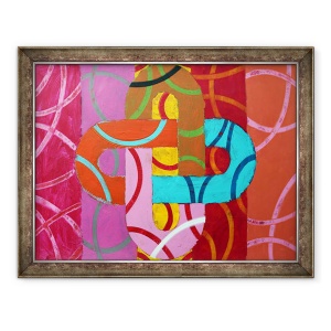 Tablou inramat - Sara Hayward - Abstract 14, 70 x 90 cm