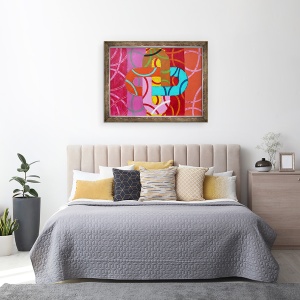 Tablou inramat - Sara Hayward - Abstract 14, 70 x 90 cm - Img 2