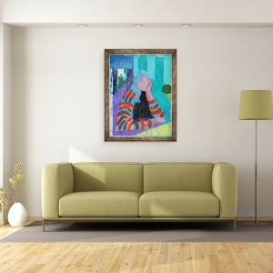 Tablou inramat - Sara Hayward - Elle 10, 70 x 90 cm - Img 2