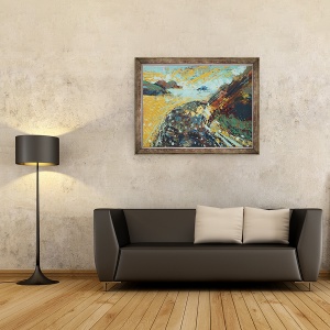 Tablou inramat - Sara Hayward - Insula I, 60 x 80 cm - Img 2