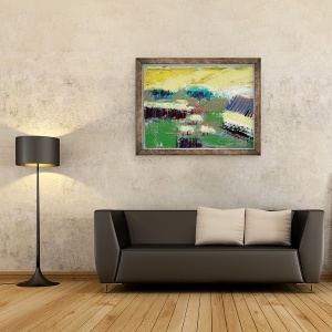 Tablou inramat - Sara Hayward - Peisaj Iona I, 60 x 80 cm - Img 2