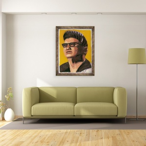 Tablou inramat - Sara Hayward - Roy Orbison, 60 x 80 cm - Img 2
