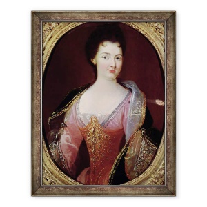 Tablou inramat - Scoala franceza - Portret De Claudine Alexandrine Guerin de Tencin 1682-1749, 70 x 90 cm