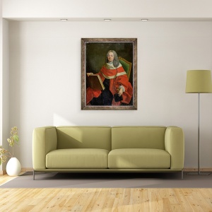 Tablou inramat - Scoala franceza - Presedinte al Parlamentului, 60 x 80 cm - Img 2