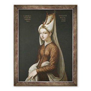 Tablou inramat - Scoala otomana - Haseki Hurem Sultan, 70 x 90 cm