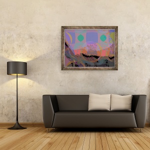 Tablou inramat - Scott J. Davis - Mona 10, 70 x 90 cm - Img 2