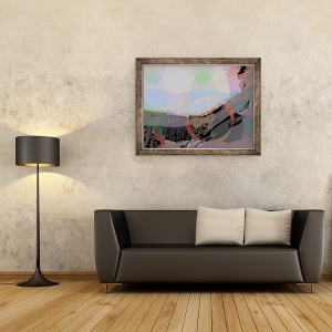 Tablou inramat - Scott J. Davis - Mona 9, 70 x 90 cm - Img 2