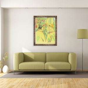 Tablou inramat - Sol Jeong - Samuel & Daniel, 70 x 90 cm - Img 2