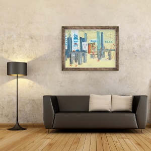 Tablou inramat - Sol Jeong - Vom avea nevoie de un spectacol mai mare, 60 x 80 cm - Img 2