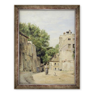 Tablou inramat - Stanislas Victor Edouard Lepine - Saint-Vincent Street, 60 x 80 cm
