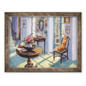 Tablou inramat - Sue Wales - Sala insorita a Vanessei, 1995, 70 x 90 cm