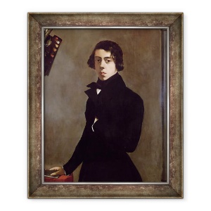 Tablou inramat - Theodore Chasseriau - Autoportret, 50 x 60 cm