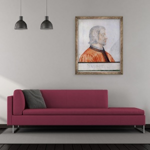 Tablou inramat - Thierry Bellange - John Talbot 1388-1453 Primul conte de Shrewsbury, 50 x 60 cm - Img 2