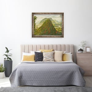 Tablou inramat - Thomas Chambers - Valea Connecticut, 70 x 90 cm - Img 3