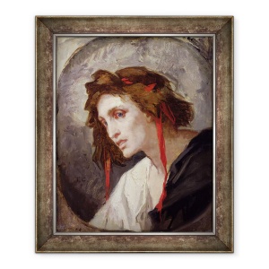Tablou inramat - Thomas Couture - Nebunul II, 50 x 60 cm